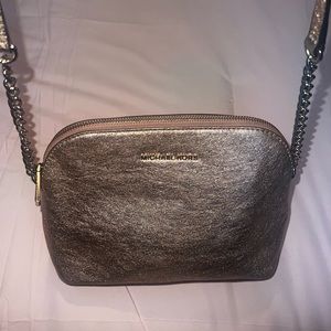Rose gold Michael Kors used bag